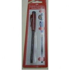 FABER-CASTELL 完美鉛筆(黑色/紅色)筆套